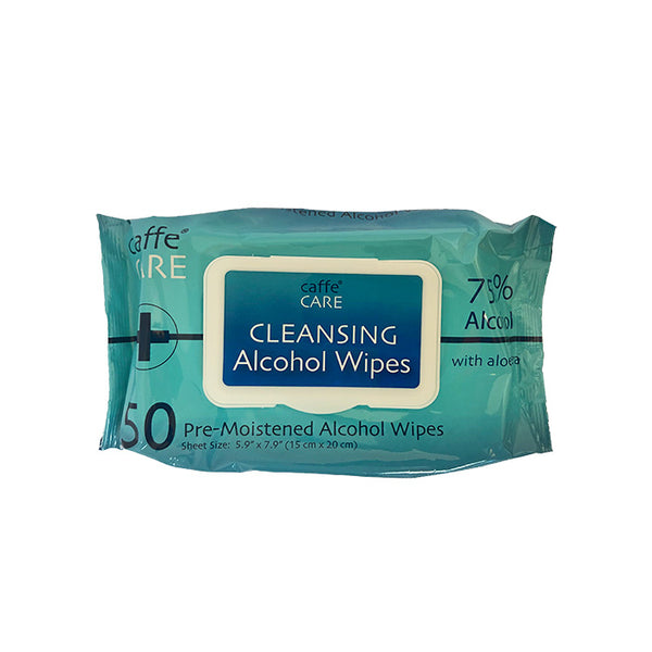 Caffe Care Cleansing Alcohol Wipes